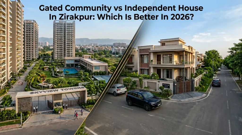 Gated Community vs Independent House In Zirakpur Which Is Better In 2026