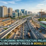 Top 5 Upcoming Infrastructure Projects Boosting Property Prices in Mohali 2026 